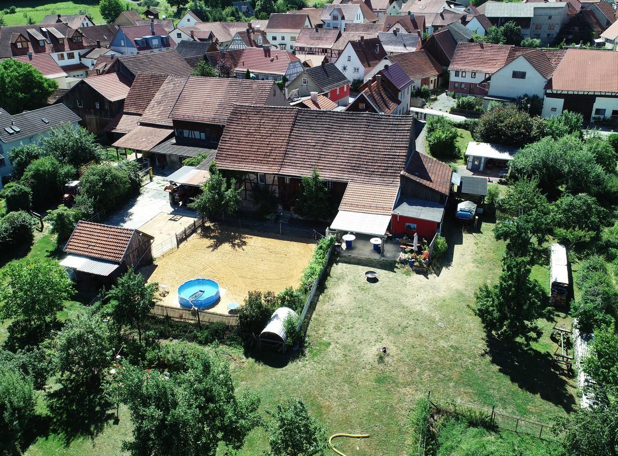 Ferienhaus Am Eisgraben Hausen  Exteriér fotografie